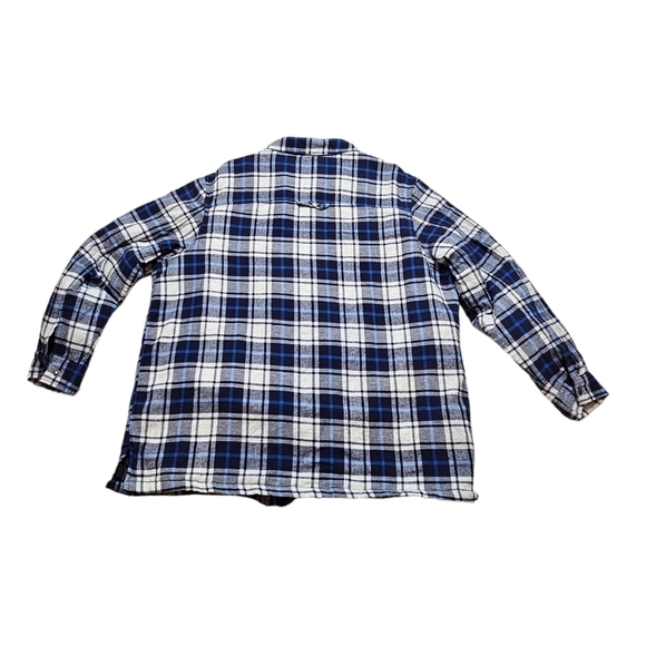 Boulder Creek Trading Company Quilt Lined Shacket Zipper and Snap Closure XL Big - Picture 7 of 9